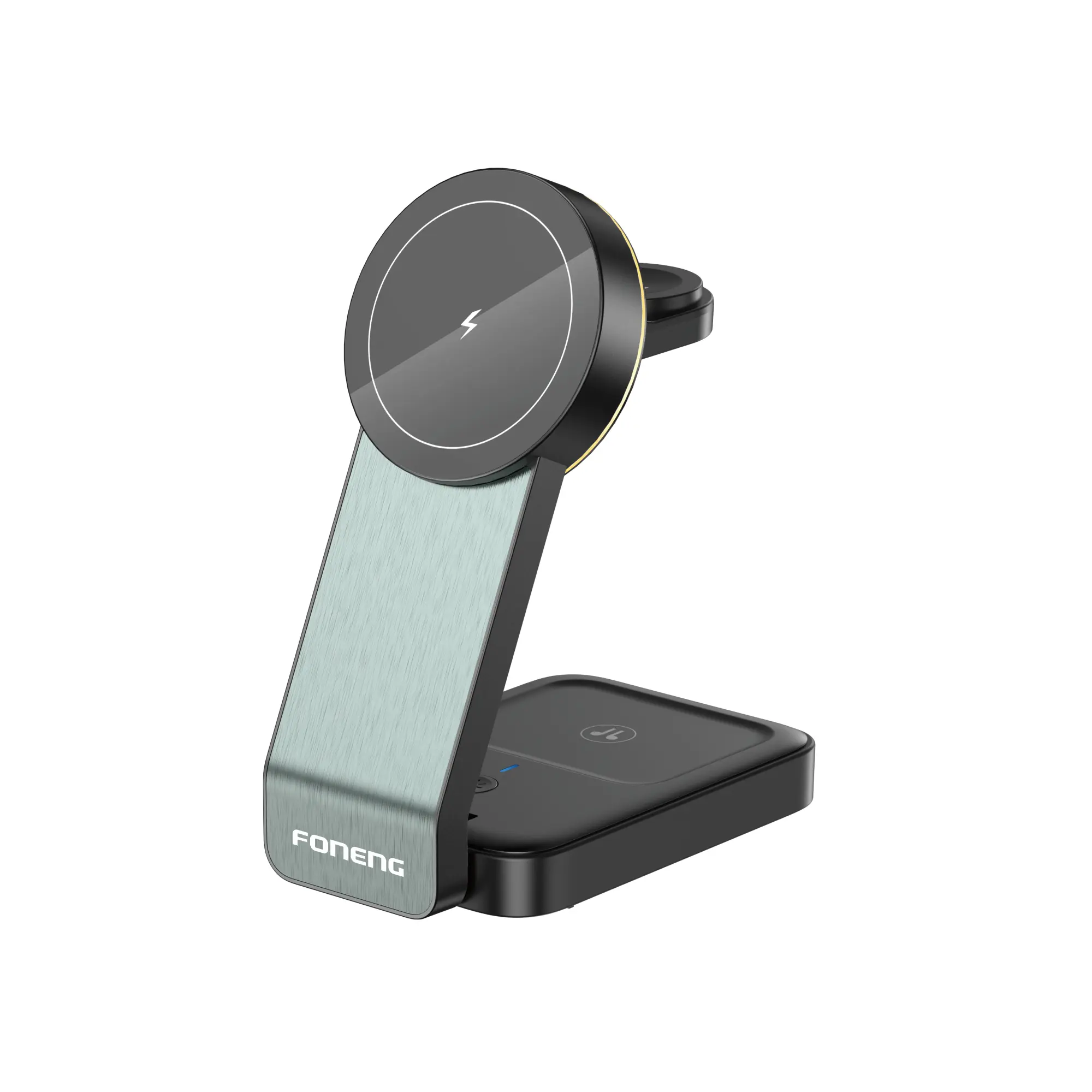 Foneng CP123 3-in-1 Foldable Magnetic Wireless Charging Stand (15W) - Image 1