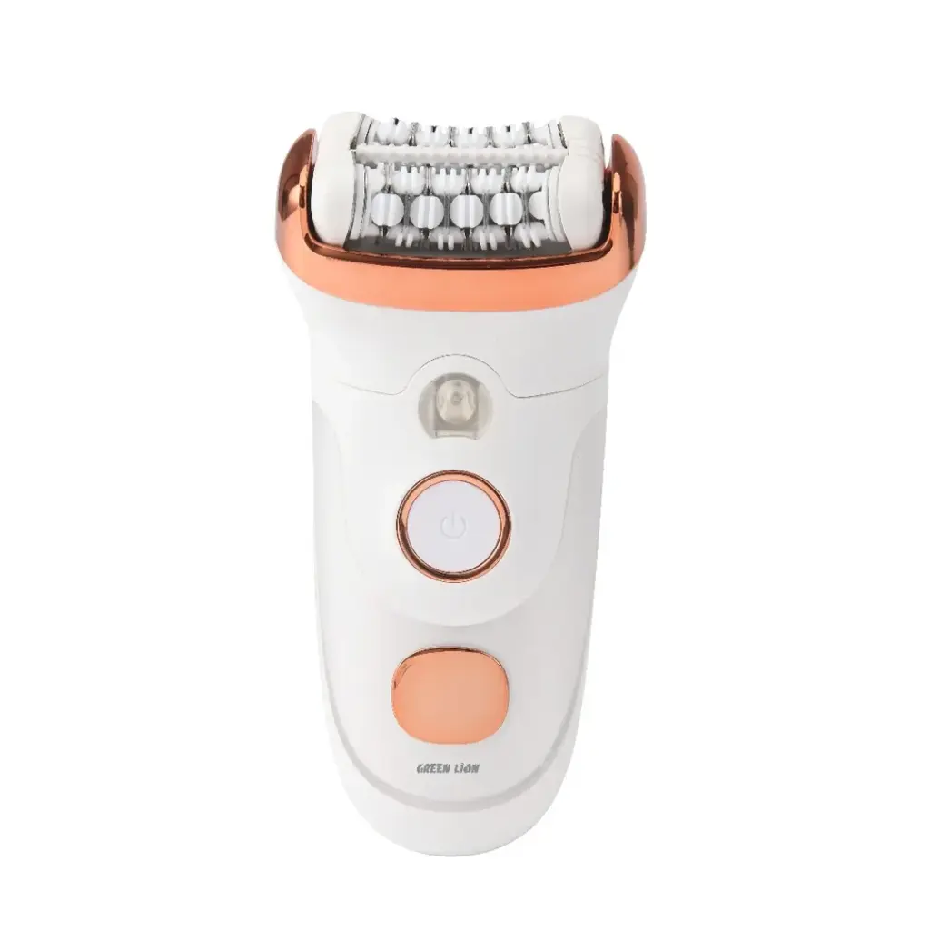 Green Lion 2 in 1 Epilator Shave, Trim, Epilate - White - Image 1