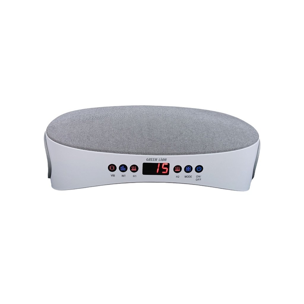 Green Lion Dual Hand Massager 5 Intensity Levels - Gray - Image 1