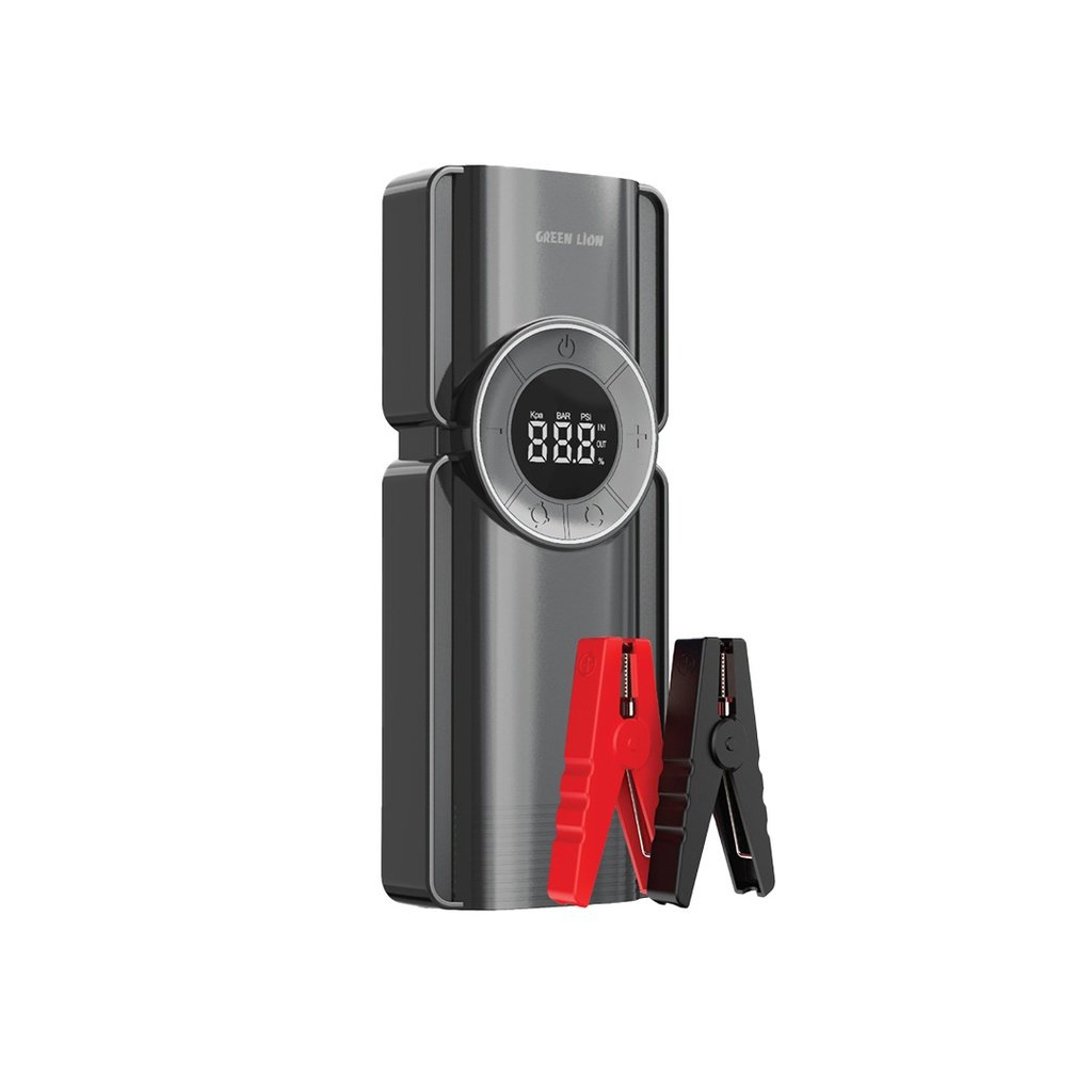 Green Lion Portable Jump Starter - Black - Image 1