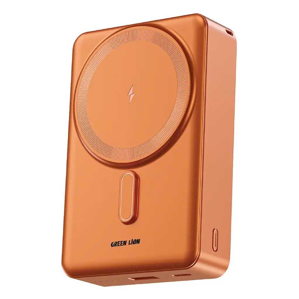 Green Lion San Marino 20000mAh Power Bank - Orange - Image 1