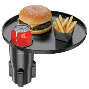 Green Lion Travel Tray Car Cup Holder - Black