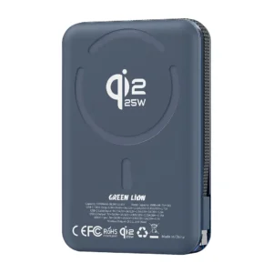 Green Lion Wellington 10000mAh Power Bank - Blue