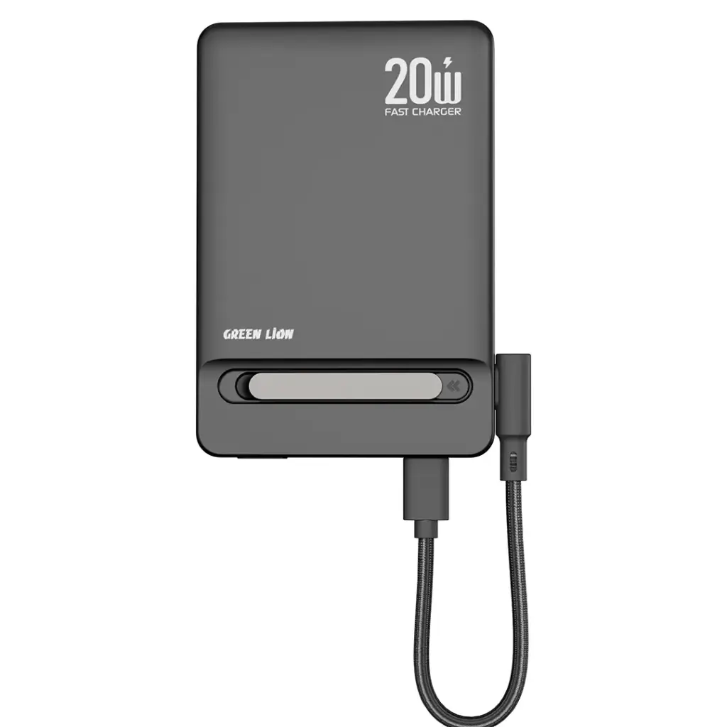 Green Lion Bond Power Bank - Black - Image 2