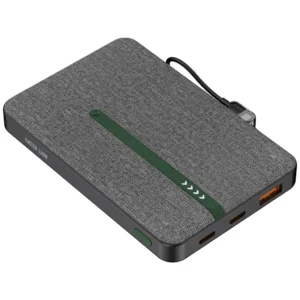 Green Lion Kyoto 10000mAh Power Bank - Black