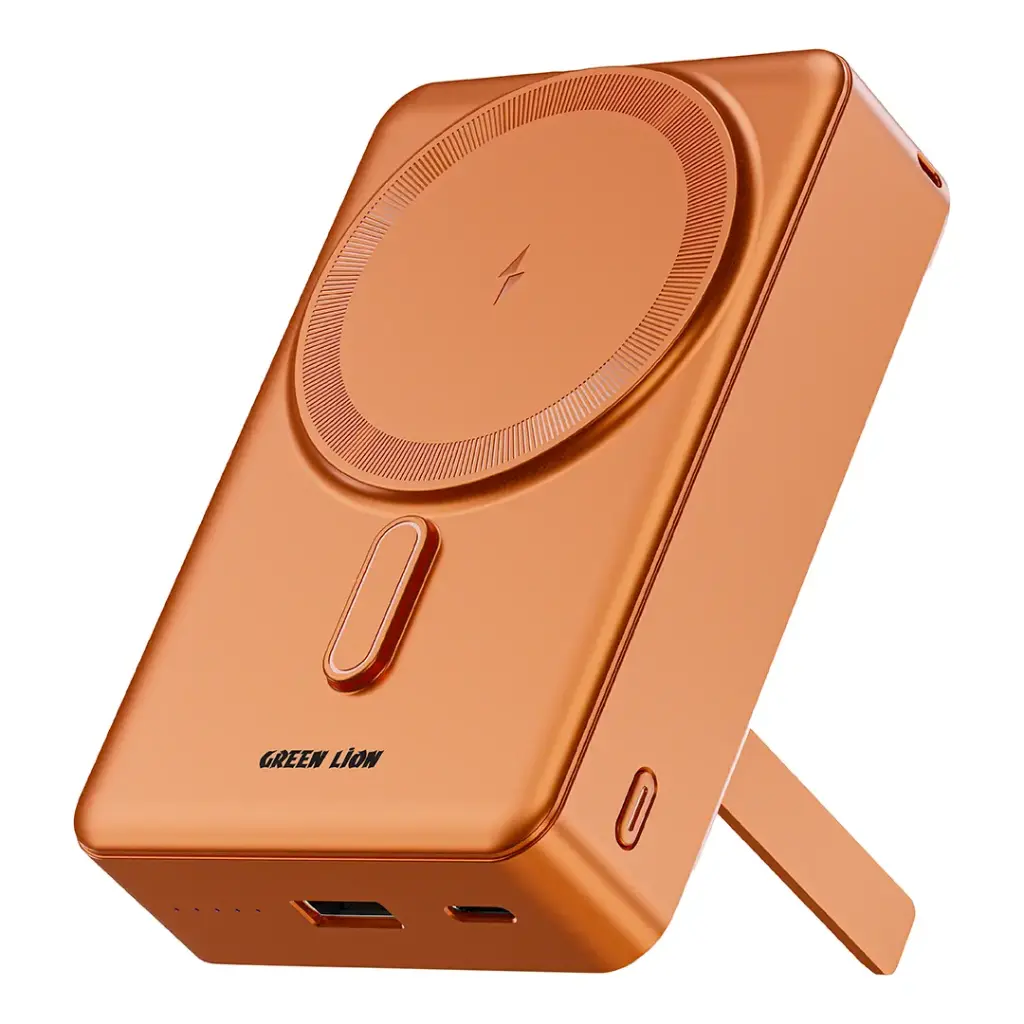 Green Lion San Marino 20000mAh Power Bank - Orange - Image 2