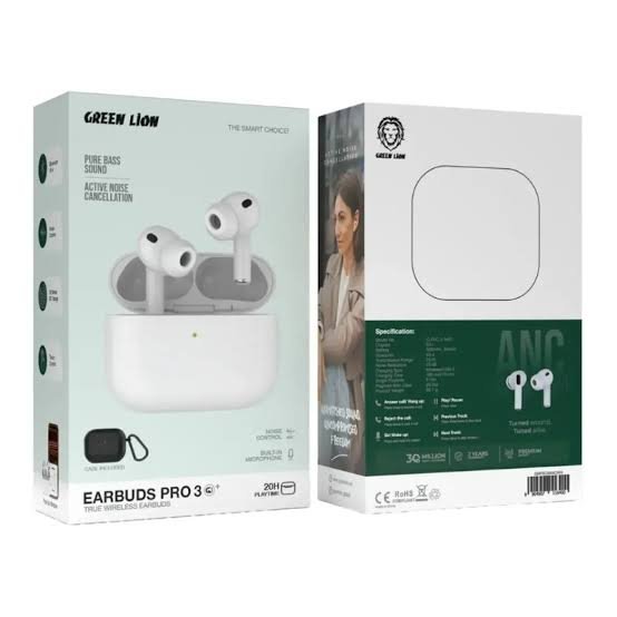 Green Lion earbud pro 3 true wireless - Image 2