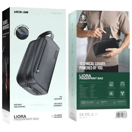 Green Lion Liora Fingerprint Bag - Black - Image 2