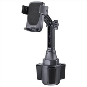 Green Lion GX-72 Car Cup Phone Holder - Black