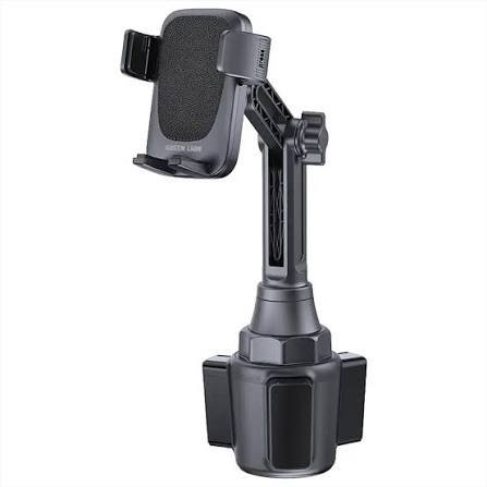 Green Lion GX-72 Car Cup Phone Holder - Black - Image 1