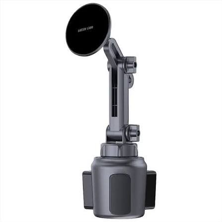 Green Lion GX-73 MagSafe Car Cup Phone Holder - Black - Image 1